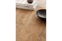 Couchtisch Metropole Teak Metall 130 x 38 cm