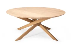 Couchtisch Mikado Eiche natur oval B 143 cm