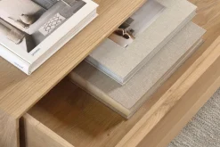 Couchtisch Nordic Eiche massiv B 120 cm