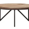 Couchtisch Odeon Teak natur D 80 cm