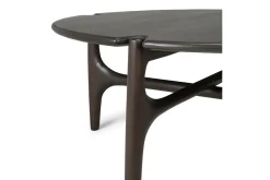 Couchtisch PI Mahagoni D 80 cm