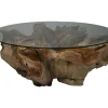 Couchtisch Roots Teak rund 100x44