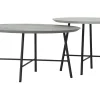 Couchtisch Set Delta Air Mortex grau
