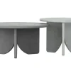 Couchtisch Set Melo Air Mortex grau