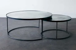 Couchtisch Set Nesting rund charcoal