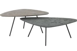 Couchtisch Set Plectro Air eckig 2-farbig