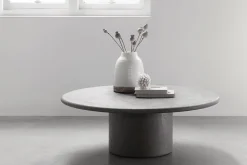 Couchtisch Silo Mortex grau D 100cm