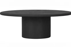 Couchtisch Silo Mortex rund schwarz