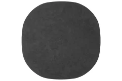 Couchtisch Soho Mortex schwarz D 90 cm
