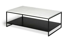 Couchtisch Stone Marmor weiss B 120 cm