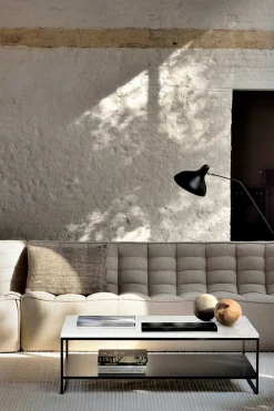 Couchtisch Stone Marmor weiss B 120 cm