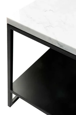 Couchtisch Stone Marmor weiss B 120 cm