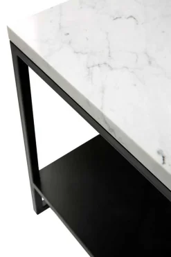 Couchtisch Stone Marmor weiss B 120 cm
