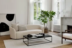 Couchtisch Thin Eiche Metall B 120 cm