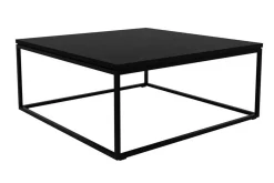 Couchtisch Thin Eiche Metall schwarz B 70 cm