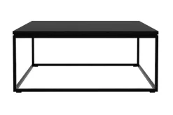 Couchtisch Thin Eiche Metall schwarz B 70 cm