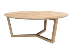 Couchtisch Tripod Eiche massiv D 96 cm