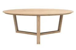 Couchtisch Tripod Eiche massiv D 96 cm