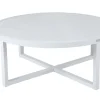 Couchtisch Vevi weiss D 100 cm