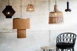 Deckenlampe Boho Bamboo D 40 cm