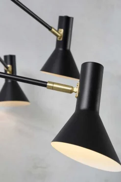 Deckenlampe Izmir Eisen schwarz