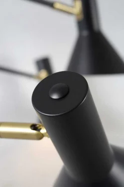 Deckenlampe Izmir Eisen schwarz