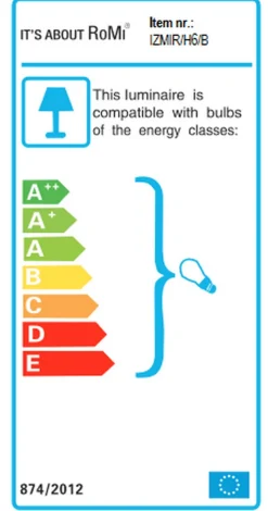 Deckenlampe Izmir Eisen schwarz