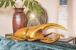 Deko Käfer Herkules gold