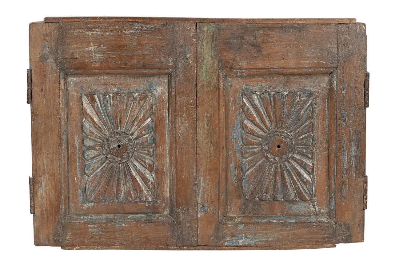 Dekofenster Vintage braun