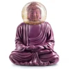 Dekofigur Summerglobe The Buddha lila