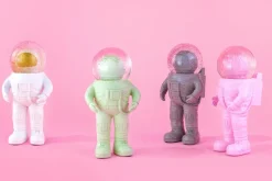 Dekofigur The Astronauts Giant weiss