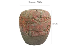 Dekogefäß Bali H 70 cm