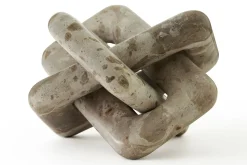 Dekoobjekt Knot Marmor greige