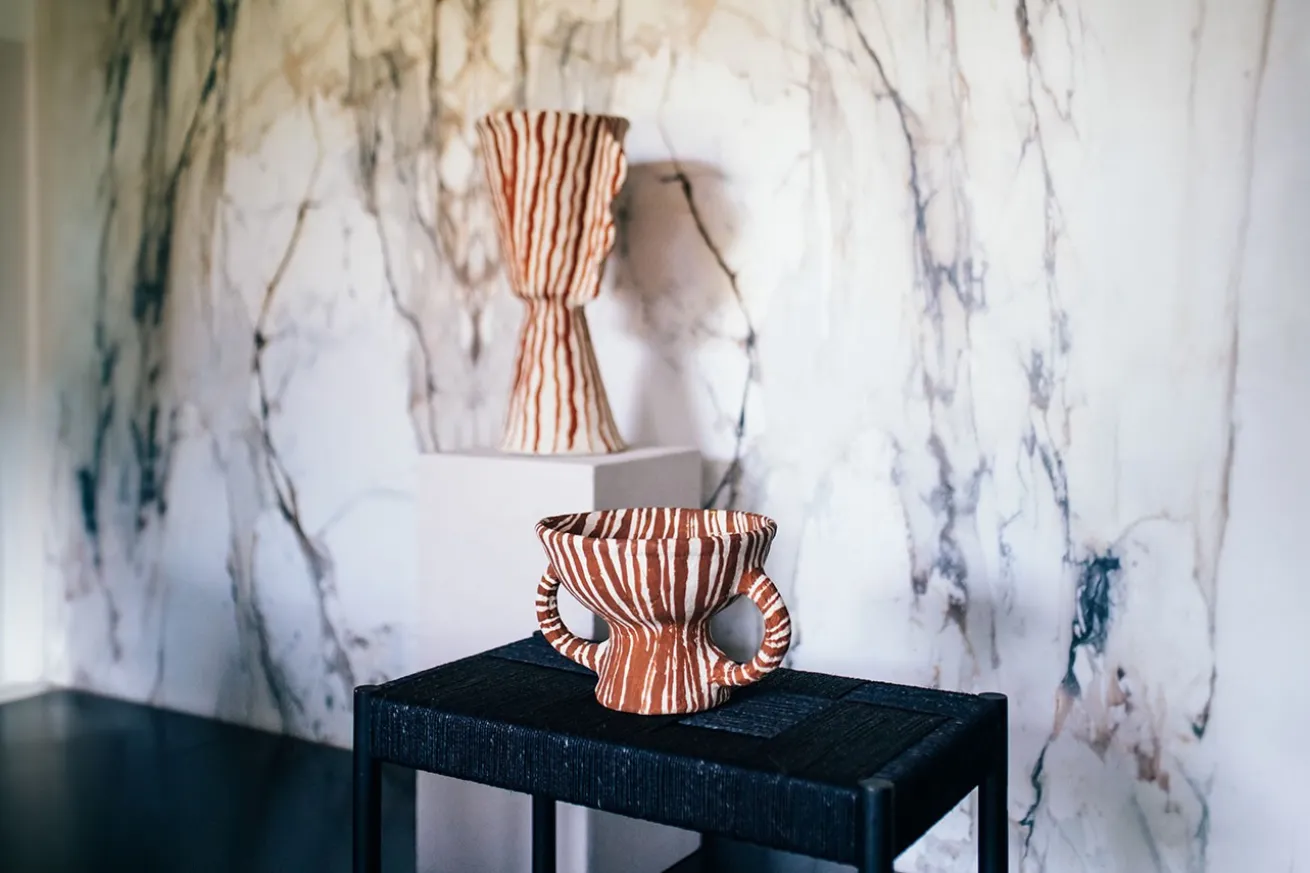 Dekoobjekt Murazzano Pappmache 27x45 cm