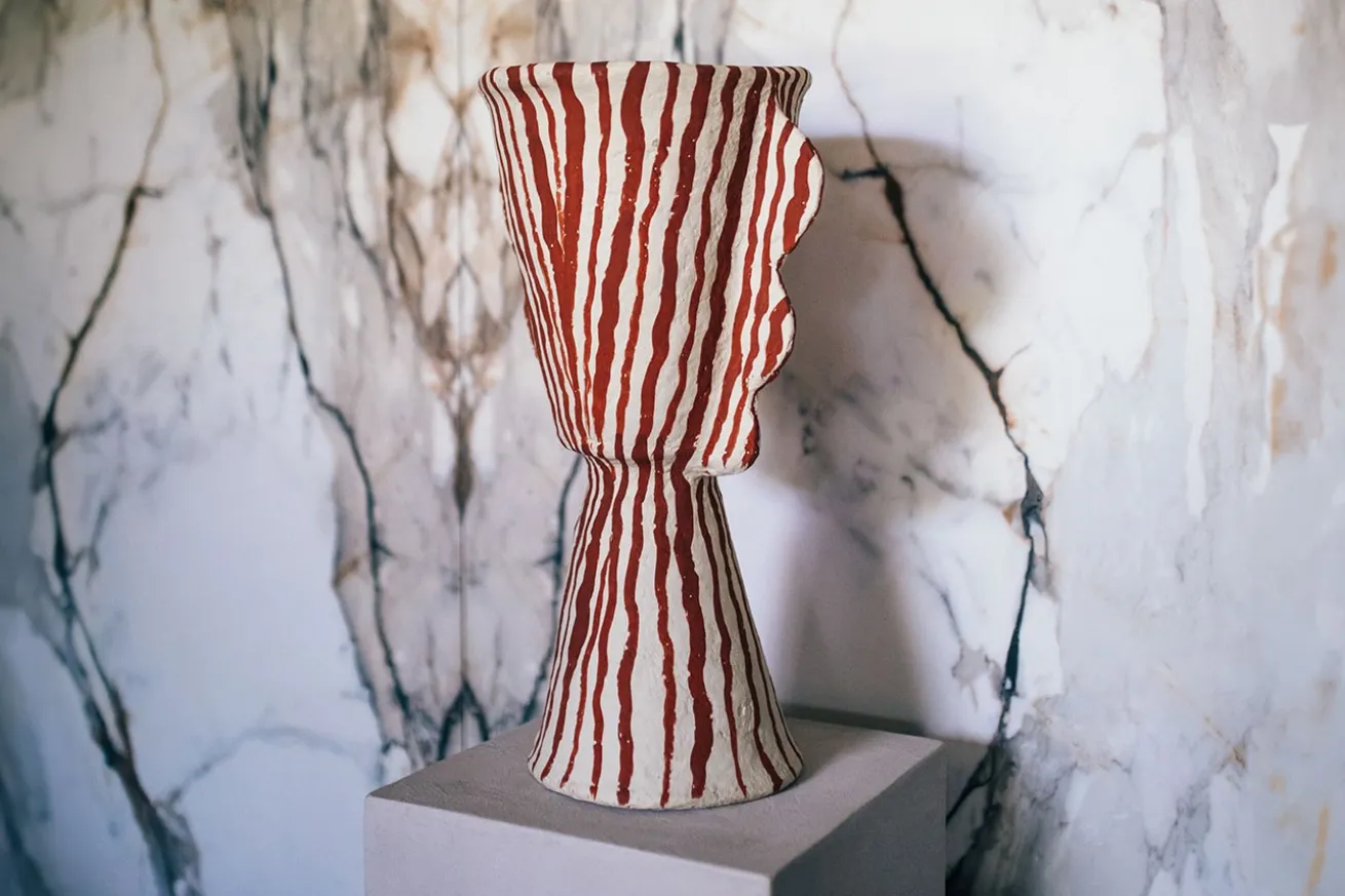 Dekoobjekt Murazzano Pappmache 27x45 cm