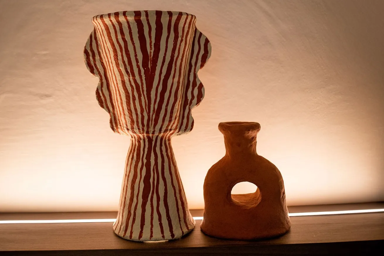 Dekoobjekt Murazzano Pappmache 27x45 cm