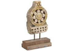 Dekoobjekt Stein auf Fuss