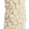 Dekovase Kürbis creme H 50 cm