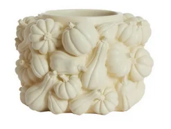Dekovase Pumpkin creme H 18 cm