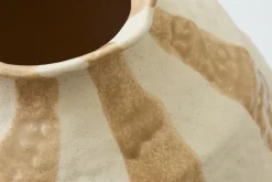 Dekovase Raja cremeweiss gross