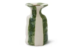 Dekovase Raja grünweiss medium