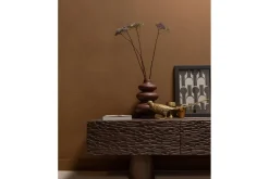 Dekovase Sensual Keramik braun H 29 cm