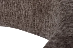 Designersessel Radia Stoff braun