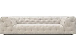 Designersofa Cosmo Stoff weiss