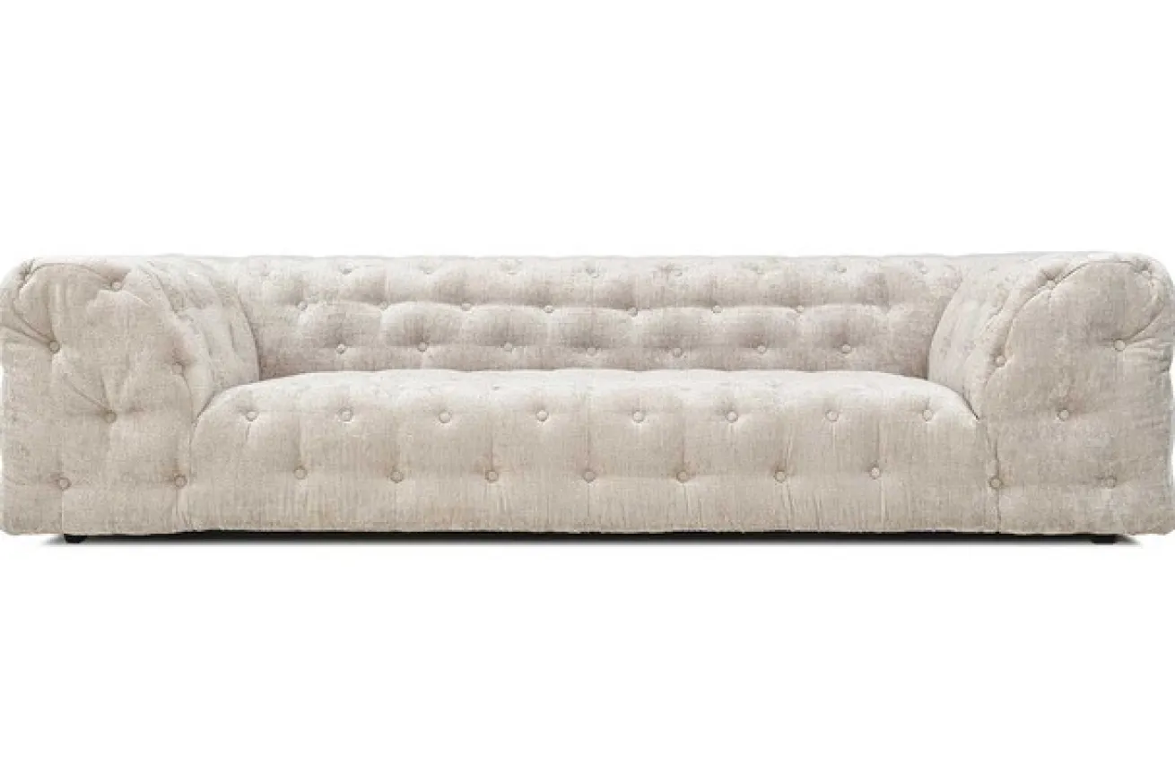 Designersofa Cosmo Stoff weiss