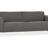Designersofa Nador Stoff grau
