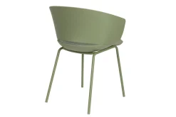 Designerstuhl Jessi Kunststoff grün