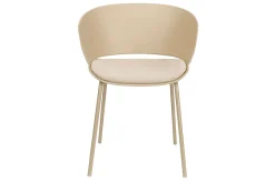 Designerstuhl Jessi Kunststoff beige