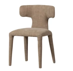 Designerstuhl Kermit Stoff sand