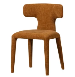 Designerstuhl Kermit Stoff cinnamon